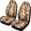 Shetland Sheepdog In Lots Print Car Seat Covers-Free Shipping - Deruj.com