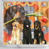 Hovawart Dog Print Shower Curtains-Free Shipping - Deruj.com
