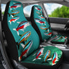 Neon Tetra Fish Print Car Seat Covers-Free Shipping - Deruj.com