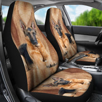 German Shepherd Dog Print Car Seat Covers-Free Shipping - Deruj.com