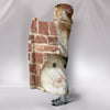 Roborovski Hamster Print Hooded Blanket-Free Shipping - Deruj.com
