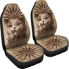 Cute British Shorthair Cat Print Car Seat Covers-Free Shipping - Deruj.com