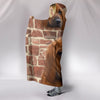 Redbone Coonhound Print Hooded Blanket-Free Shipping - Deruj.com
