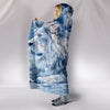 Snowy Lion Print Hooded Blanket-Free Shipping - Deruj.com