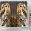Afghan Hound Dog Print Shower Curtain-Free Shipping - Deruj.com