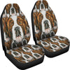 Saint Bernard Dog Patterns Print Car Seat Covers-Free Shipping - Deruj.com
