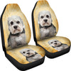 Dandie Dinmont Terrier Dog Print Car Seat Covers- Free Shipping - Deruj.com
