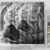 Lovely Bulldog Print Shower Curtains-Free Shipping - Deruj.com