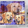 Labrador Retriever Print Shower Curtains-Free Shipping - Deruj.com