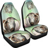 English Longhorn Cattle (Cow) Print Car Seat Covers-Free Shipping - Deruj.com