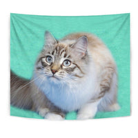 Ragamuffin cat Print Tapestry-Free Shipping - Deruj.com