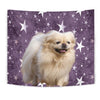 Pekingese Dog On Star Print Tapestry-Free Shipping - Deruj.com