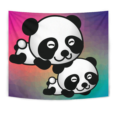 Cute Panda Bear Print Tapestry-Free Shipping - Deruj.com