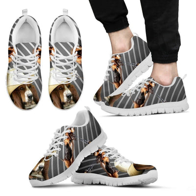 Stylish Basset Hound-Dog Running Shoes For Men-Free Shipping Limited Edition - Deruj.com