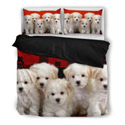 Bichon Frise Puppies Bedding Set- Free Shipping - Deruj.com