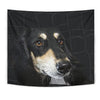 Black Saluki Dog Print Tapestry-Free Shipping - Deruj.com