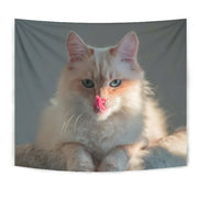 Cute Birman Cat Print Tapestry-Free Shipping - Deruj.com