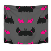 Scottish Terrier Print Tapestry-Free Shipping - Deruj.com