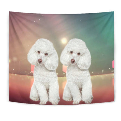 Cute Poodle Dog Print Tapestry-Free Shipping - Deruj.com