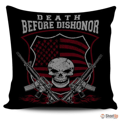 Death Before Dishonor - Pillow Cover - Free Shipping - Deruj.com