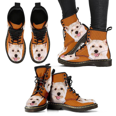 West Highland White Terrier Print Boots For Women-Express Shipping - Deruj.com