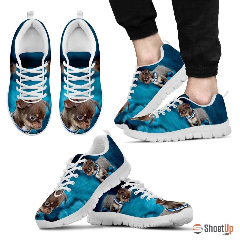 Cute Chihuahua Dog-Men's Running Shoes-Free Shipping - Deruj.com