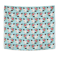 Birman Cat Floral Print Tapestry-Free Shipping - Deruj.com