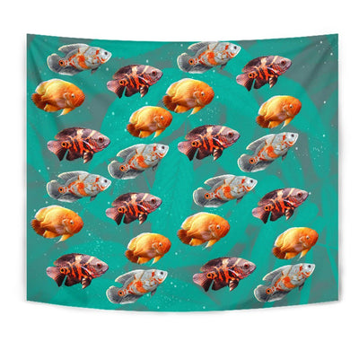 Lovely Oscar Fish Print Tapestry-Free Shipping - Deruj.com