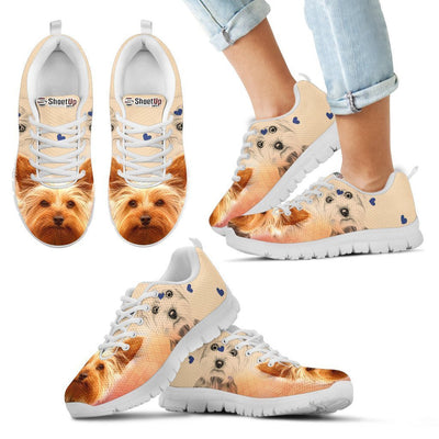 Cute Yorkshire Terrier Print Running Shoes For Kids- Free Shipping - Deruj.com