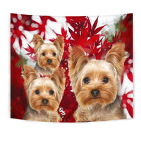 Lovely Yorkshire Terrier Print Tapestry-Free Shipping - Deruj.com