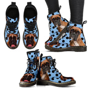 Boxer Print Boots For Women-Express Shipping - Deruj.com