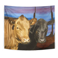 Dexter Cattle (Cow) Print Tapestry-Free Shipping - Deruj.com