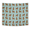 Cute Chow Chow Dog Pattern Print Tapestry-Free Shipping - Deruj.com