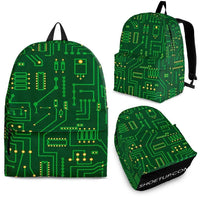 Circuit Board Pattern Backpack (Design 1) - Free Express Shipping - Deruj.com
