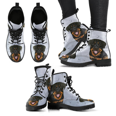 Valentine's Day Special-Rottweiler Print Boots For Women-Free Shipping - Deruj.com
