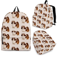 Lhasa Apso Dog Print Backpack-Express Shipping - Deruj.com
