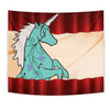 Unicorn Print Red Tapestry-Free Shipping - Deruj.com