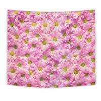 Pink Daisy Flower Print Tapestry-Free Shipping - Deruj.com