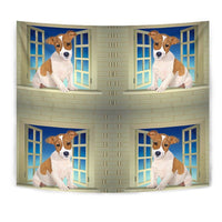 Jack Russell Terrier Print Tapestry-Free Shipping - Deruj.com