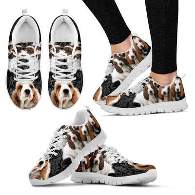 Basset Hound-Dog Running Shoes For Women-Free Shipping - Deruj.com