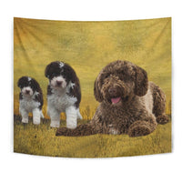 Spanish Water Dog Print Tapestry-Free Shipping - Deruj.com