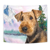 Cute Airedale Terrier Print Tapestry-Free Shipping - Deruj.com