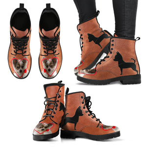 Valentine's Day Special Chihuahua Print Boots For Women-Free Shipping - Deruj.com