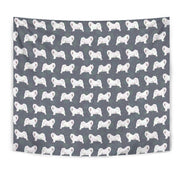 Samoyed Dog Pattern Print Tapestry-Free Shipping - Deruj.com