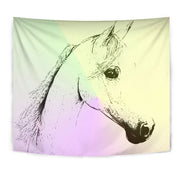 Arabian Horse Print Tapestry-Free Shipping - Deruj.com