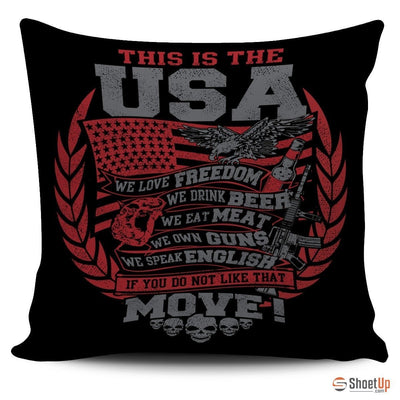 This Is The USA- Pillow Cover- Free Shipping - Deruj.com