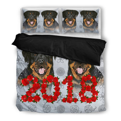 Valentine's Day Special-Rottweiler Print Bedding Set-Free Shipping - Deruj.com