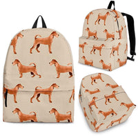 Irish Terrier Dog Print Backpack-Express Shipping - Deruj.com