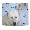 Central Asian Shepherd Dog Print Tapestry-Free Shipping - Deruj.com