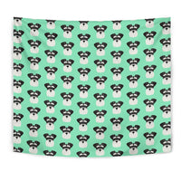 Miniature Schnauzer Dog Pattern Print Tapestry-Free Shipping - Deruj.com